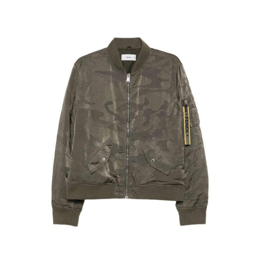 Fendi Green Jackets - Bomber Jackets Men